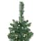 6ft. Pre-Lit Northern Balsam Fir Pencil Artificial Christmas Tree, Warm Clear LED Lights